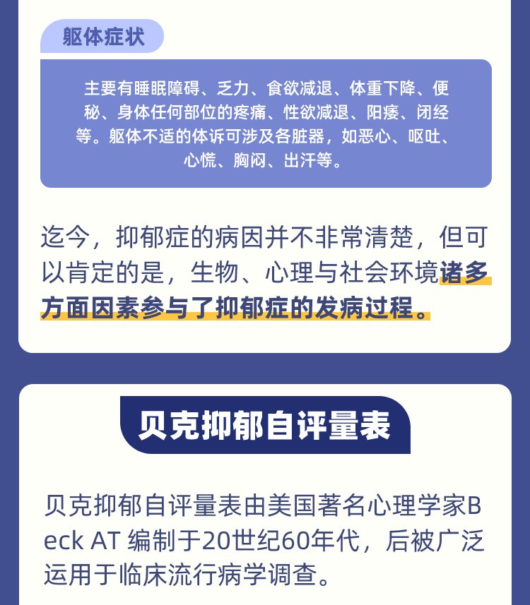 贝克抑郁自评量表百度百科 (贝克自评抑郁测表)